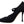 Dolce & Gabbana Black Socks Stretch Crystal Pumps -kengät