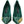 Dolce & Gabbana Emerald Elegance Leather Heels Pumps