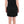 Ermanno Scervino Black Nylon Lace Detail Mini Dress