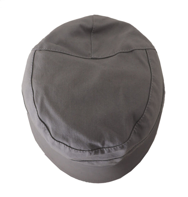 Dolce &amp; Gabbana Harmaa Newsboy Cap Miesten Capello Cotton Hat