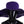 Dolce & Gabbana Elegant Purple Silk Top Hat