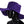 Dolce & Gabbana Elegant Purple Silk Top Hat