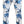 Dolce & Gabbana White Palm Tree Print Miesten housut