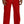 Dolce & Gabbana Stunning Red Mainline Cotton Pants