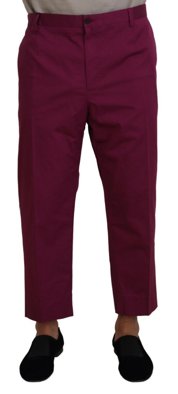 Dolce &amp; Gabbana Magenta Cotton DG Logo Pocket Housuhousut