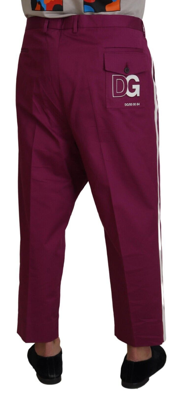 Dolce &amp; Gabbana Magenta Cotton DG Logo Pocket Housuhousut