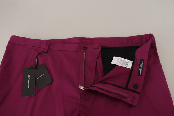 Dolce &amp; Gabbana Magenta Cotton DG Logo Pocket Housuhousut