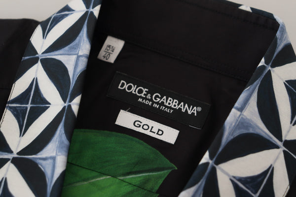 Dolce &amp; Gabbana monivärinen kukkainen ohut kultainen juhlapaita