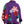 Dolce & Gabbana Elegant Purple Floral Pullover Sweater