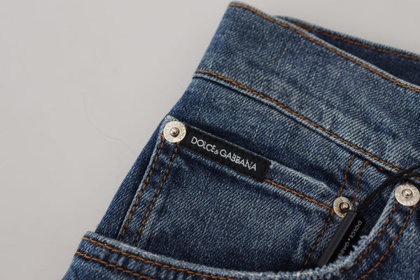 Dolce &amp; Gabbana Siniruudullinen Skinny Denim Farkut