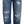 Dolce & Gabbana Blue Washed Cotton Tattered Denim Farkut