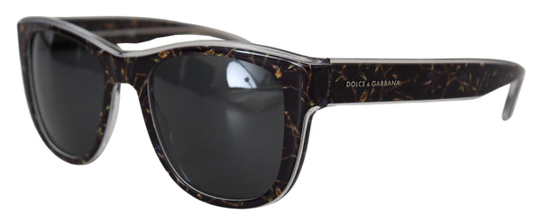 Dolce &amp; Gabbana Black Bird Square Full Rim Acetate DG4284 aurinkolasit