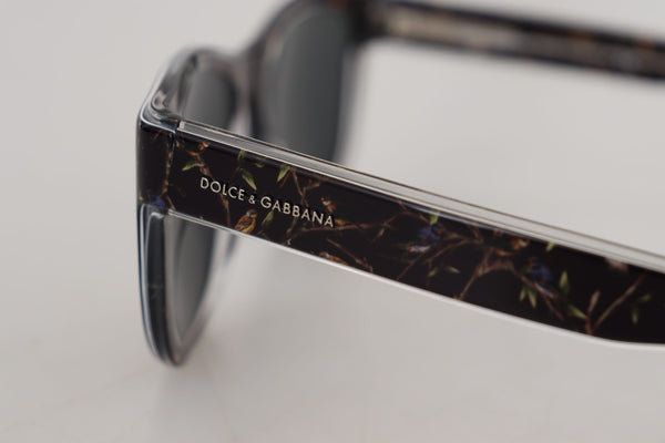 Dolce &amp; Gabbana Black Bird Square Full Rim Acetate DG4284 aurinkolasit