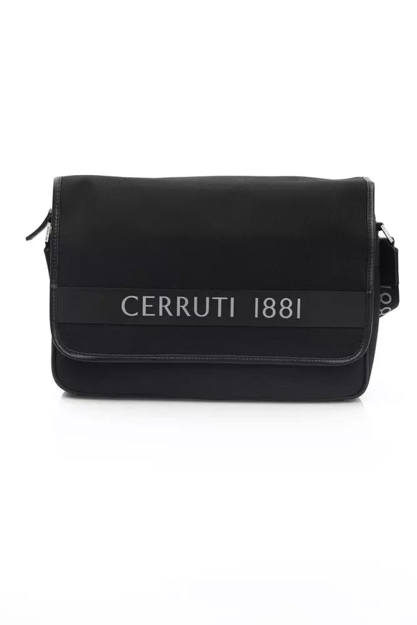 Cerruti 1881 Black Nylon Crossbody laukku