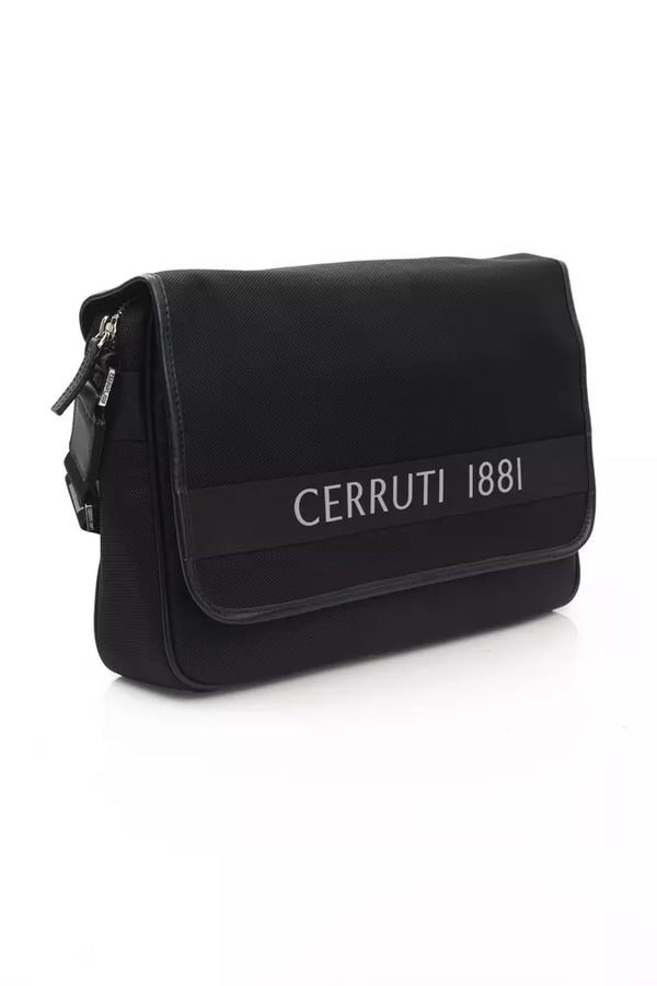 Cerruti 1881 Black Nylon Crossbody laukku