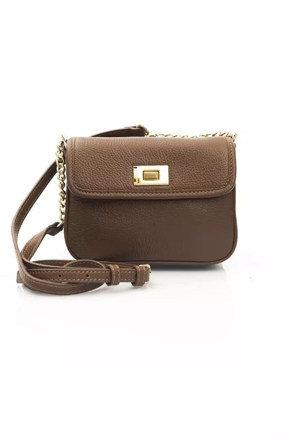 Cerruti 1881 ruskea nahkainen Crossbody laukku