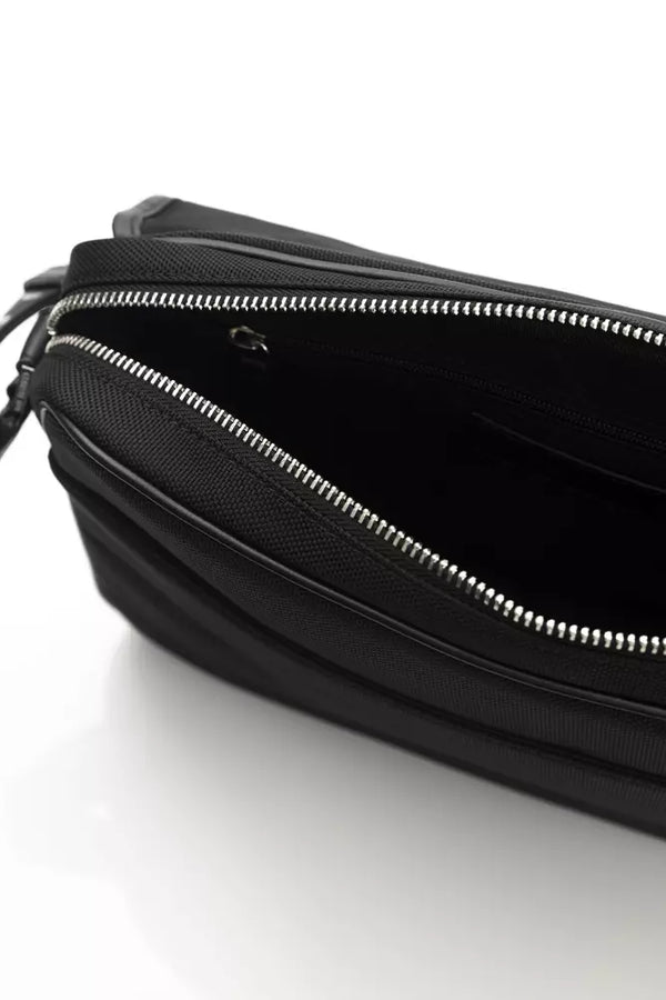 Cerruti 1881 Black Nylon Crossbody laukku