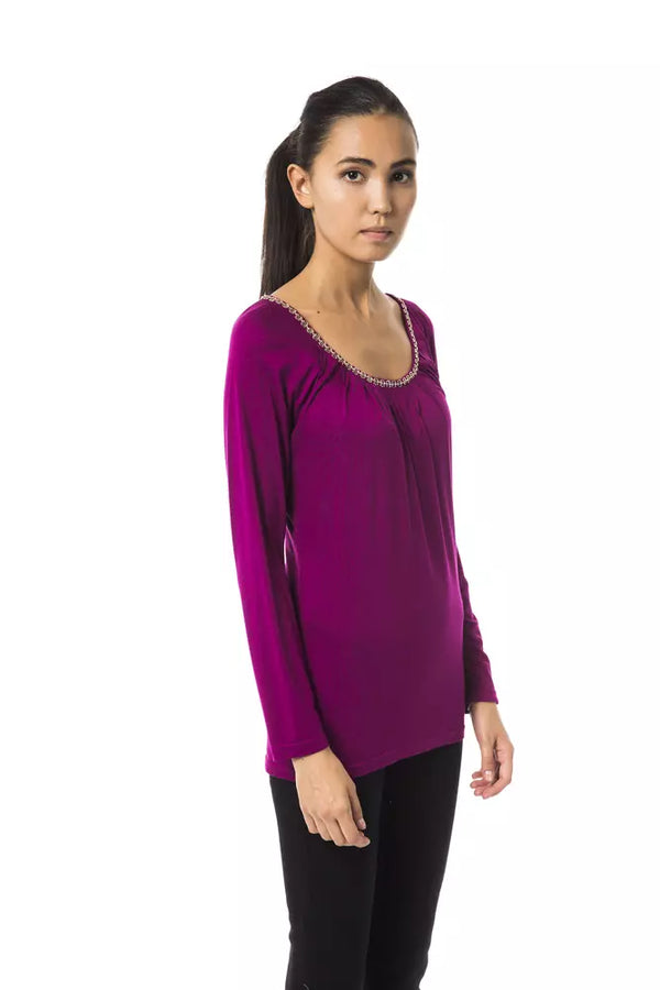 BYBLOS Purple Viscose Topit &amp; T-paita