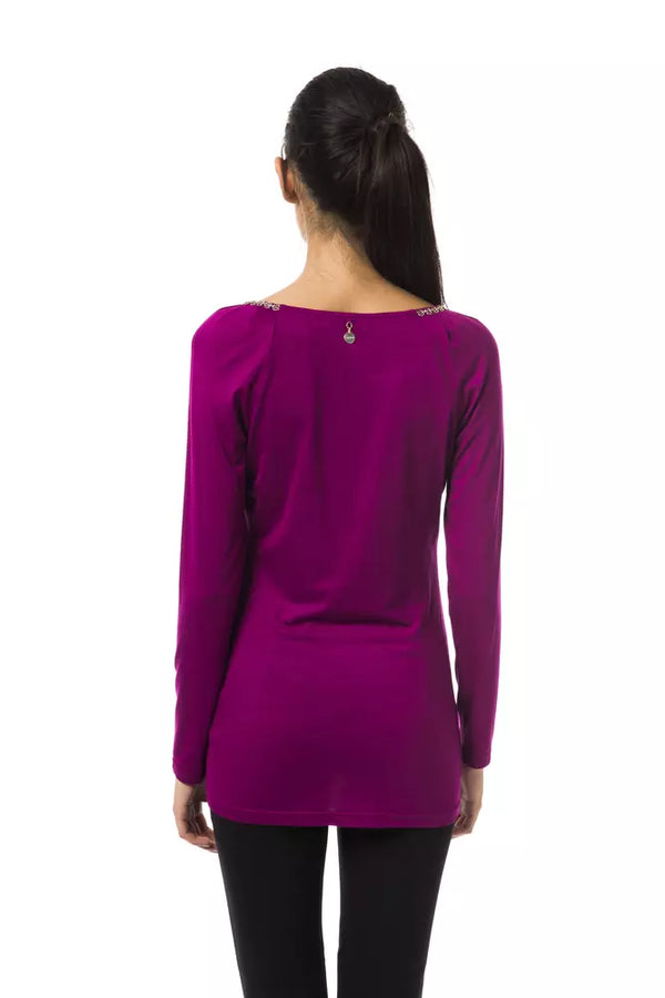 BYBLOS Purple Viscose Topit &amp; T-paita