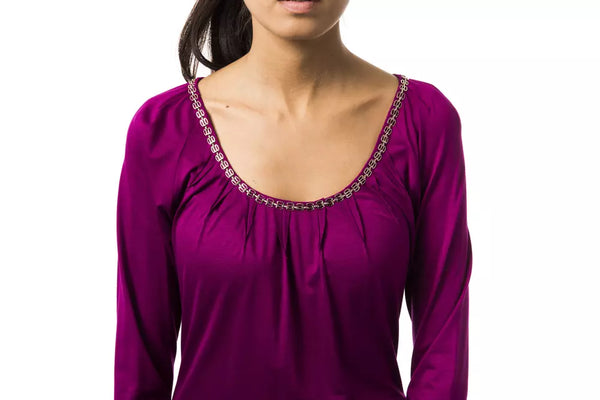 BYBLOS Purple Viscose Topit &amp; T-paita