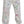 Dolce & Gabbana Chic White Splash Print Denim Pants