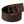 Dolce & Gabbana Elegant Dark Brown Leather Belt with Logo Buckle