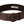 Dolce & Gabbana Elegant Dark Brown Leather Belt with Logo Buckle