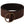 Dolce & Gabbana Elegant Brown Leather Belt with Engraved Buckle