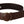 Dolce & Gabbana Elegant Brown Leather Belt with Engraved Buckle