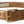 Dolce & Gabbana Elegant Bronze Leather Belt with Logo Buckle