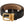 Dolce & Gabbana Elegant Black Leather Belt with Engraved Buckle