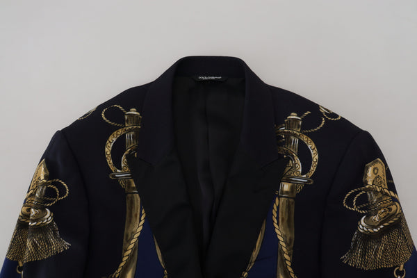 Dolce &amp; Gabbana monivärinen painettu takki Martini Blazer