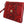 Dolce & Gabbana Elegant Red Leather Ayers Snake Clutch