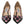 Prada Elegant Floral Print Leather Pumps