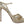 Prada Elegant Gold Stiletto Heel Sandals