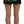 Dolce & Gabbana High Waist Hot Pants Shorts in Black Leaves Print