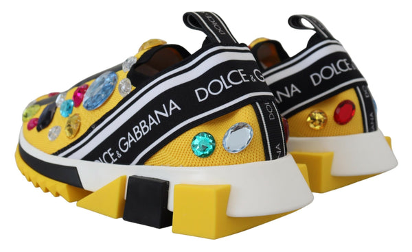 Dolce &amp; Gabbana Yellow Sorrento Crystals tennarit