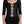 Dolce & Gabbana Elegant Black 3/4 Sleeve Top with Gold Detailing