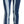 Dolce & Gabbana Cobalt Blue Stripes Skinny Denim Cotton Farkut