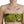 John Galliano Chic Yellow Graphic Cropped Top