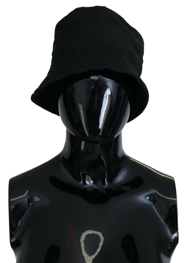 Dolce & Gabbana Elegant Black Bucket Cap