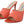 Prada Elegant Coral Leather Heels Sandals