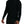 Dolce & Gabbana Black Silk Turtle Neck -neulepusero