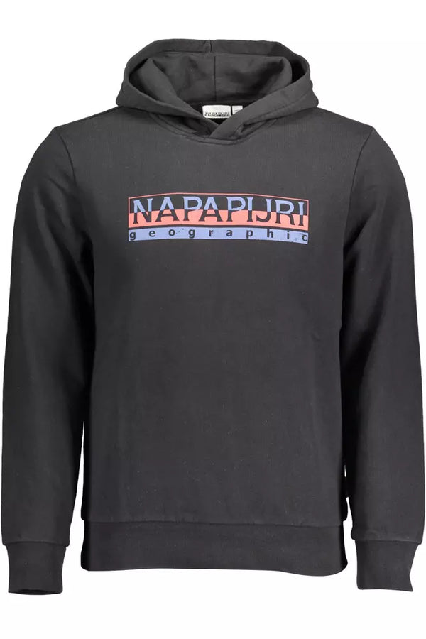 Napapijri Black Cotton Men Sweater