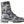 Dolce & Gabbana Chic Black Lace-Up Boots with Gray White Fade