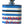 Dolce & Gabbana Blue Stripe Dauphine Leather Logo Print Airpod -kotelo