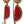 Dolce & Gabbana Radiant Red Watermelon Clip-On Earrings