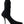 Dolce & Gabbana mustat Stiletto Heel Mid Calf naisten saappaat