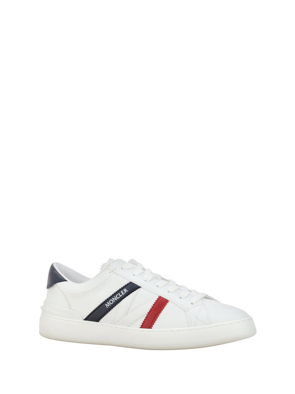 Moncler Valkoiset Monaco M Low Top Tennarit