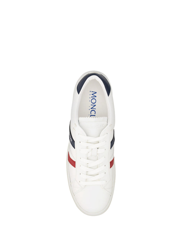 Moncler Valkoiset Monaco M Low Top Tennarit